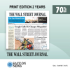WSJ Print Subscription 2 Year SKU SVN9812435
