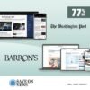 Barron's Newspaper and WP Subscription for 3 Years at 77% Off