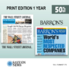 WSJ and Barrons Print Subscription SKU SVN482123