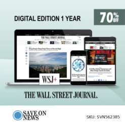 Wall St Journal Digital Subscription 1 Year SKU SVN562385